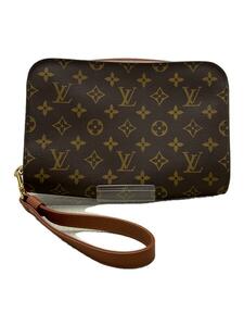 LOUIS VUITTON◆オルセー_モノグラム・キャンバス_BRW/PVC/BRW/総柄