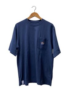 DESCENDANT◆Tシャツ/3/コットン/NVY