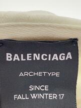 BALENCIAGA◆キャップ/L/コットン/WHT/メンズ_画像5