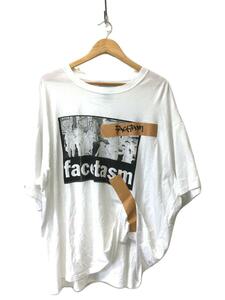 FACETASM◆Tシャツ/5/コットン/WHT/YA-TEE-U14//