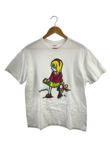 Supreme◆19ss/suzie switchblade tee/Tシャツ/M/コットン/WHT