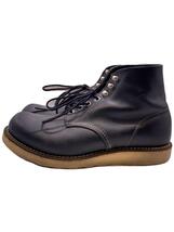 RED WING◆レースアップブーツ/US7/ブラック/8165_画像1