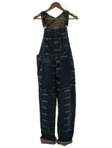 Supreme◆19ss/logo denim overalls/オーバーオール/M/デニム/IDG/総柄_画像1