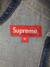 Supreme◆19ss/logo denim overalls/オーバーオール/M/デニム/IDG/総柄_画像4