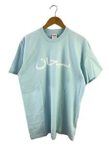 Supreme◆23SS/Arabic Logo Tee/Tシャツ/L/コットン/BLU