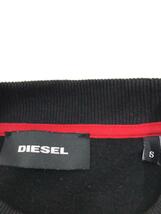 DIESEL◆スウェット/-/コットン/BLK/00E8F200_画像4