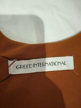 Greed International(GREED)◆ワンピース/-/-/BRW/無地_画像3