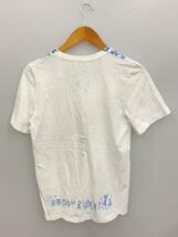 Maison Martin Margiela◆Tシャツ/S/コットン/WHT/総柄//_画像2