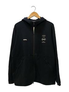 F.C.R.B.(F.C.Real Bristol)◆RELAX FIT ZIP UP HOODIE/L/コットン/BLK/プリント/FCRB-212068//