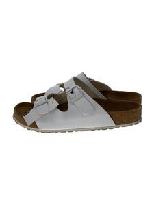 BIRKENSTOCK◆arizona bs/サンダル/26.5cm/WHT/レザー