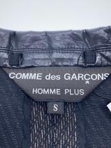 COMME des GARCONS HOMME PLUS◆00AW/Docking Rock期/織柄ジャケット/S/ウール/KHK/総柄/PJ-04004S//_画像3