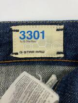 G-STAR RAW◆ボトム/31/コットン/IDG/3301_画像4