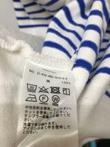 JOURNAL STANDARD◆半袖カットソー/M/-/WHT/21-070-400-7210-2-0/ボーダー/ボートネック_画像4