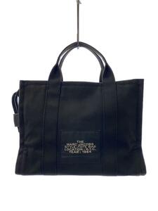 MARC JACOBS◆ショルダーバッグ/キャンバス/BLK/ショルダー欠品/日焼け有//