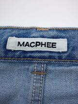 MACPHEE◆21SS/コットンデニムストレートパンツ/34/コットン/IDG/12-04-10-04001//_画像4