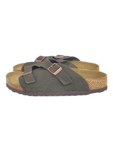 BIRKENSTOCK◆ZURICH/サンダル/38/BRW/スウェード/1009531//