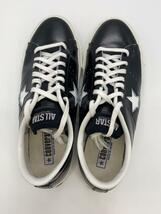 CONVERSE◆ローカットスニーカー/27cm/BLK//_画像3