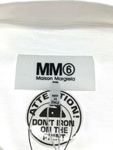 MM6◆22SS/チェスボードTシャツ/L/コットン/WHT_画像3