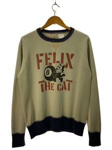 TOYs McCOY◆23AW/FELIX THE CAT 8 BALL/L/コットン/KHK/TMC2360/タグ付//