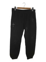 CHROME HEARTS◆Y NOT Sweat Pants/ワイノットスウェットパンツ/ボトム/M/コットン/BLK//_画像1