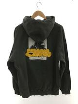 X-LARGE◆GRAFFITI PIGMENT PULLOVER/M/コットン/グレイ/1012140120011_画像2