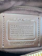 COACH◆コーチ/ベネットミニサッチェル/2wayミニボストン/ショルダーバッグ/レザー/ホワイト/F32202_画像5