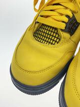 NIKE◆AIR JORDAN 4 RETRO_エア ジョーダン 4 レトロ/28.5cm/YLW//_画像7