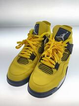 NIKE◆AIR JORDAN 4 RETRO_エア ジョーダン 4 レトロ/28.5cm/YLW//_画像2