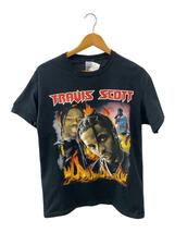 GILDAN◆Travis Scott/Tシャツ/M/コットン/BLK//_画像1