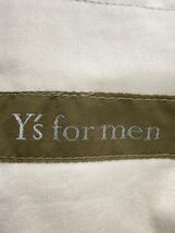 Y’s for men◆ジレベスト/素材切替/-/ウール/BLK/MZ-V03-003_画像3