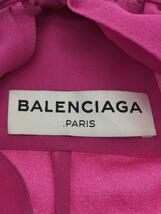 BALENCIAGA◆長袖ブラウス/34/シルク/PNK_画像3