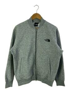 THE NORTH FACE◆BOMBER SWEAT_ボンバースウェット/M/ポリエステル/GRY