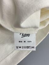 Keboz◆Tシャツ/L/コットン/WHT/KBZSS22SS028//_画像4