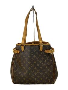 LOUIS VUITTON◆バティニョール・ヴェルティカル_モノグラム・キャンバス_BRW/PVC/BRW