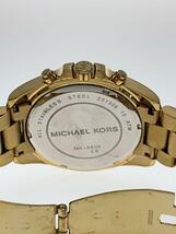 MICHAEL KORS◆クォーツ腕時計/アナログ/-/GLD/GLD/MK-5605_画像3