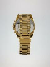 MICHAEL KORS◆クォーツ腕時計/アナログ/-/GLD/GLD/MK-5605_画像5