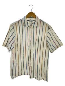 Paul Smith◆半袖シャツ/L/コットン/WHT/ストライプ/PY-WR-70419