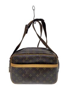 LOUIS VUITTON◆リポーターPM_モノグラム・キャンバス_BRW/PVC/BRW