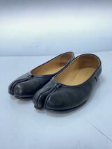 Maison Margiela◆フラットパンプス/36/BLK/レザー/S58WZ0042-PR058/ソール減り有_画像2