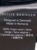 CECILIE BAHNSEN/ニットベスト(厚手)/XS/ウール/BLK_画像5