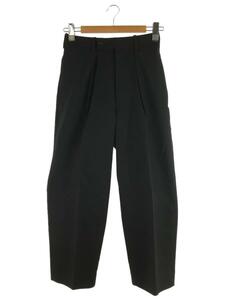 MARKAWARE◆CLASSIC FIT TROUSERS ORGANIC COTTON SURVIVA/2/BLK/A23A-04PT//