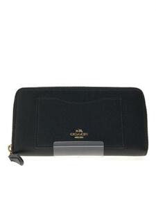 COACH◆長財布/-/BLK/レディース//