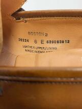 CROCKETT&JONES◆ローファー/UK6/BRW/レザー/boston2//_画像5