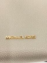 MICHAEL KORS◆ショルダーバッグ/ベージュ/無地/マイケルコース//_画像5