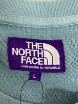 THE NORTH FACE PURPLE LABEL◆半袖シャツ/L/コットン/BLU/NT6101N//_画像3