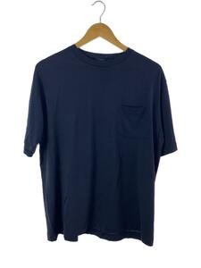 COMOLI◆Tシャツ/2/ウール/NVY/X01-05013