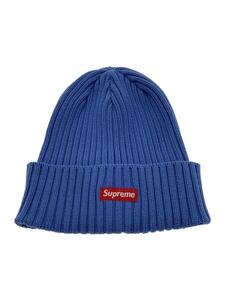 Supreme◆ニットキャップ/-/コットン/BLU/無地/メンズ