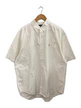 POLO RALPH LAUREN◆半袖シャツ/XL/コットン/WHT//_画像1