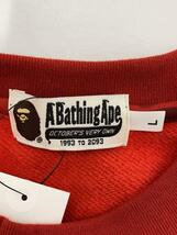 A BATHING APE◆×OCTOBERS VERY OWN/スウェット/L/コットン/レッド/カモフラ/001AWG231907//_画像3