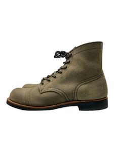 RED WING◆レースアップブーツ/26.5cm/BRW/スウェード/8087//